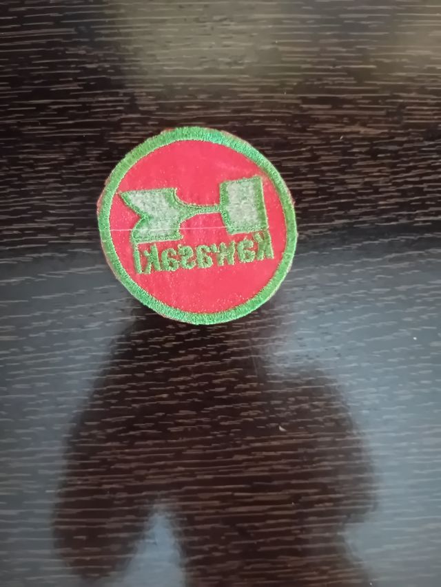 Parche Kawasaki Rojo-Verde
