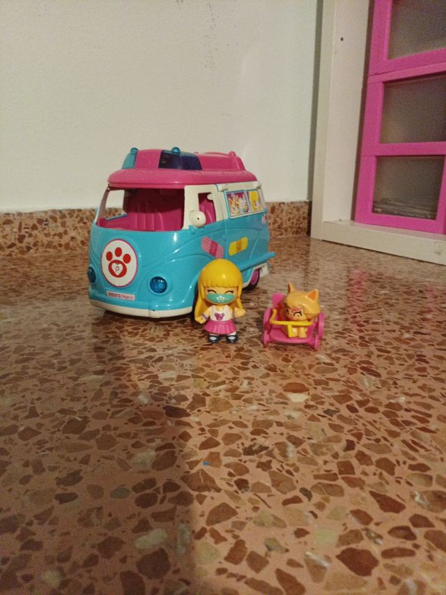 Ambulancia Veterinaria Juguete pinipon