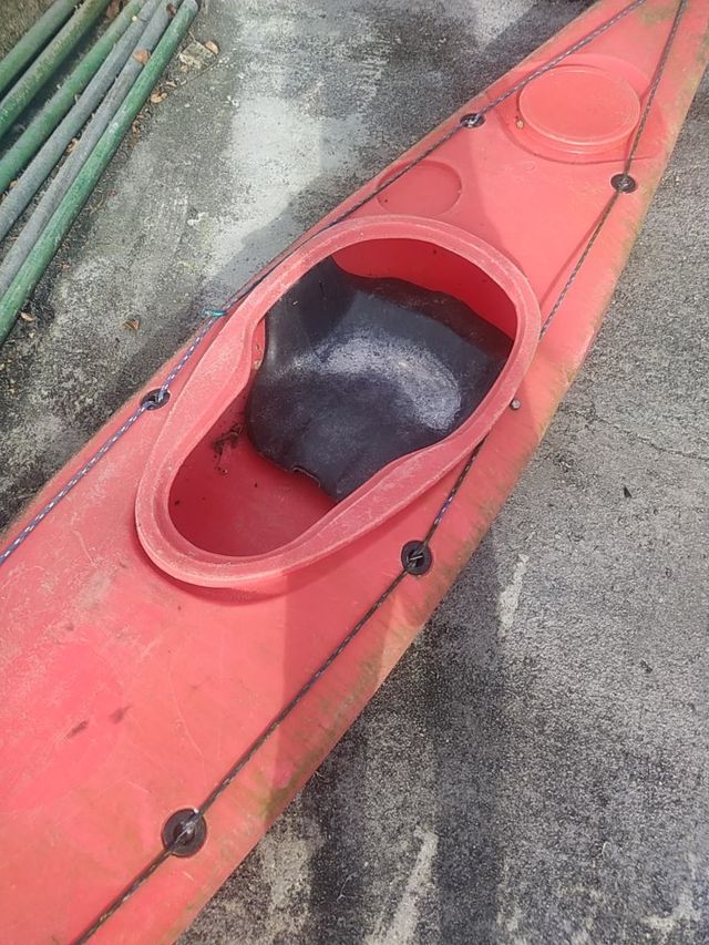 Kayak de mar de travesia.