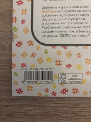 La classe niveau A1 élève - Anaya