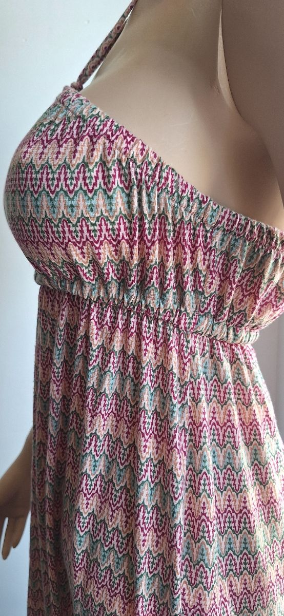 Vestido largo verano multicolor