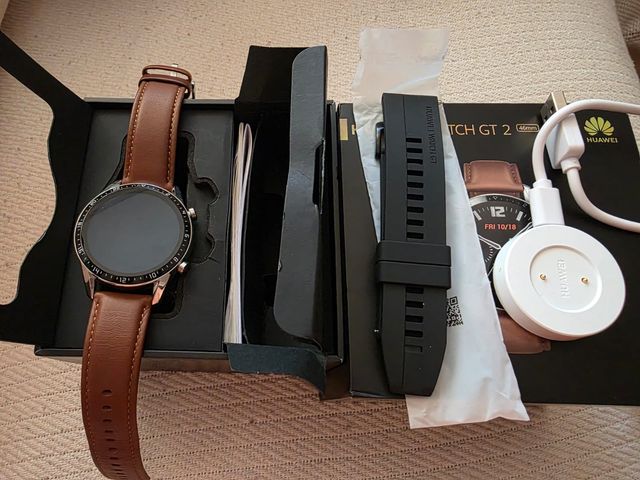 HUAWEI WATCH GT2 46mm - Marrón/Plata