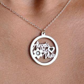 Collar Plata Ley - Alegría de Vivir