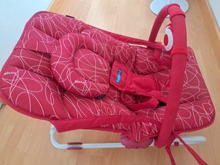 Hamaca Bebedue roja - mecedora bebé