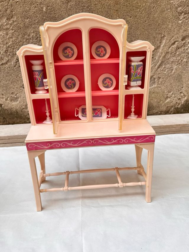 Buffet Barbie vintage anni '80
