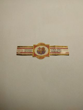 BARÇA. VITOLA DE CIGARRO (PURO).