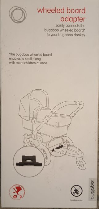 Asiento TwoO Bugaboo: 2-4 años+ plataforma+adaptad