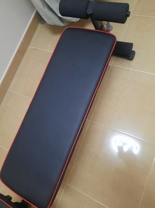 Banco pesas abdominales DOMYOS