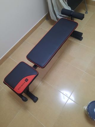 Banco pesas abdominales DOMYOS