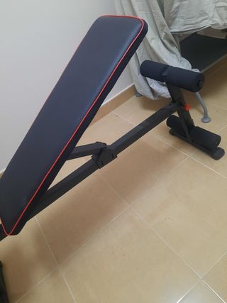 Banco pesas abdominales DOMYOS