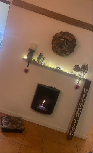 Chimenea bioetanol negra - Decorativa