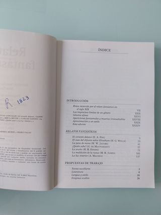 Libros de relatos de Ciencia ficción y terror 2€