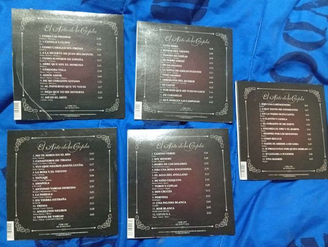 CDs Copla: Farin, Chacón, Molina, Piquer
