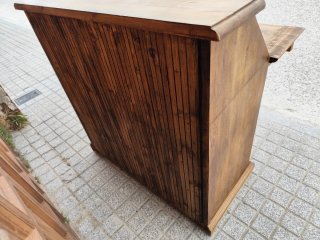 Escritorio sinfonier madera rústico.