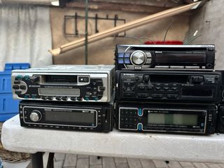 7 Radios Coche Vintage - Delco, JVC, Kenwood, Pion
