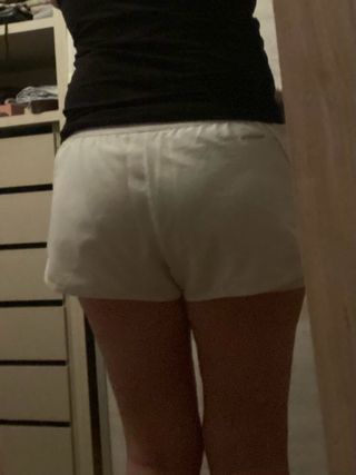Shorts Adidas mujer - blancos