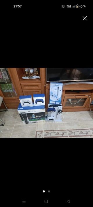 PS5 (PlayStation 5) Blanca - 2 mandos