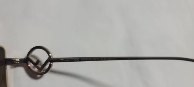 Gafas Fendi - Marrón Dorado