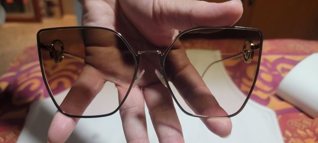 Gafas Fendi - Marrón Dorado