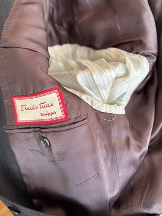 Traje Emidio Tucci Azul - L