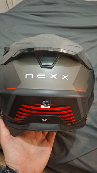 Casco Nexx X.WST3 - FLUENCE - Negro/Rojo