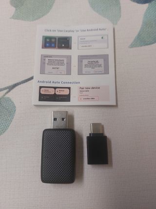 Adaptador inalámbrico CarPlay Android Auto