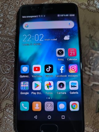 Huawei P10 Plus - telefono nero