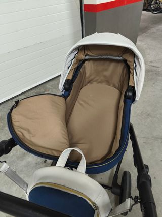 Anex m/type: Carro bebé azul marino