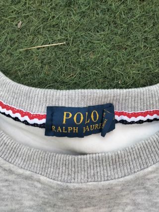 Sudadera gris Ralph Lauren