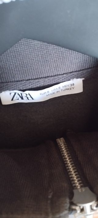 Sudadera negra Zara - Hombre