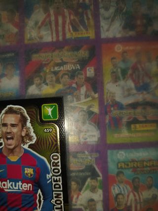 Cromo Griezmann Balón de Oro Adrenalyn