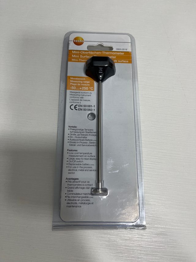 Termómetro testo Mini-Superficie 0900 0510