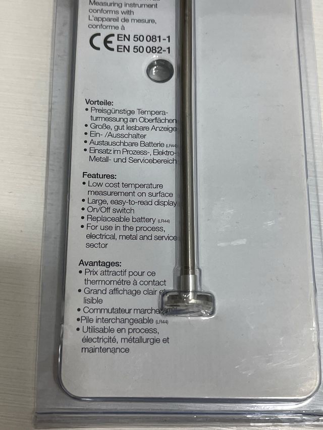 Termómetro testo Mini-Superficie 0900 0510