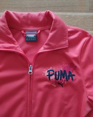 Chándal Puma mujer - naranja y negro