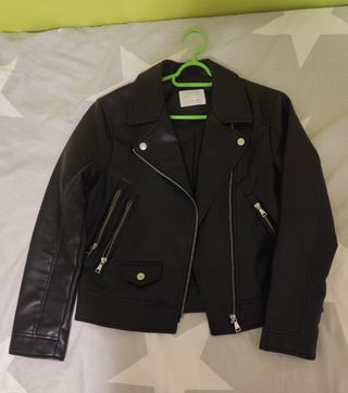Chaqueta Zara niña negra - talla 11/12