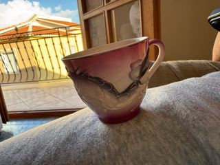 Juego de té chino porcelana rosa