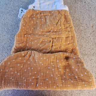 Saco dormir bebé - puntos mostaza