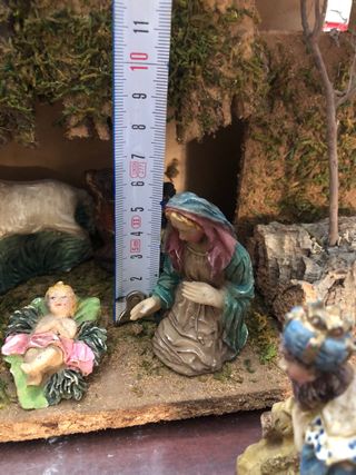 Belen nacimiento navideño figuras pesebre