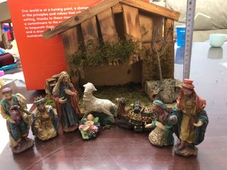 Belen nacimiento navideño figuras pesebre