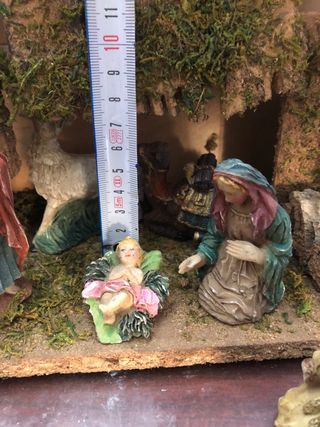 Belen nacimiento navideño figuras pesebre