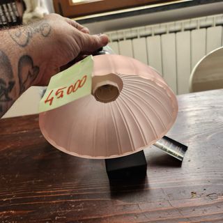 Applique vintage rosa - 2 pezzi