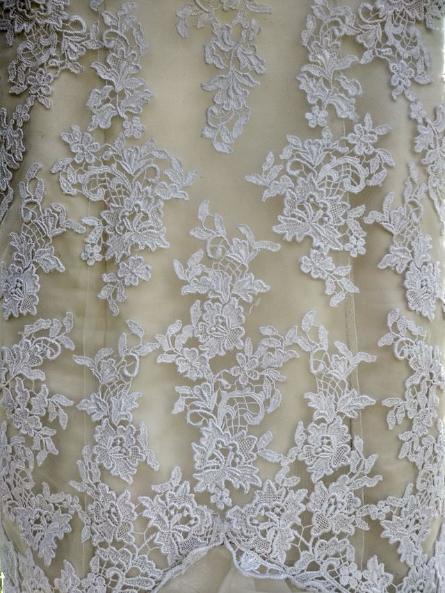 Vestido novia Pronovias blanco negociable