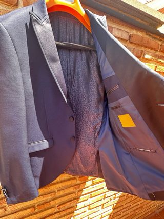 vestido/ traje/ Azul Fiesta/Boda