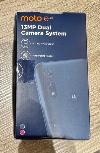 Motorola e6i - Smartphone Negro