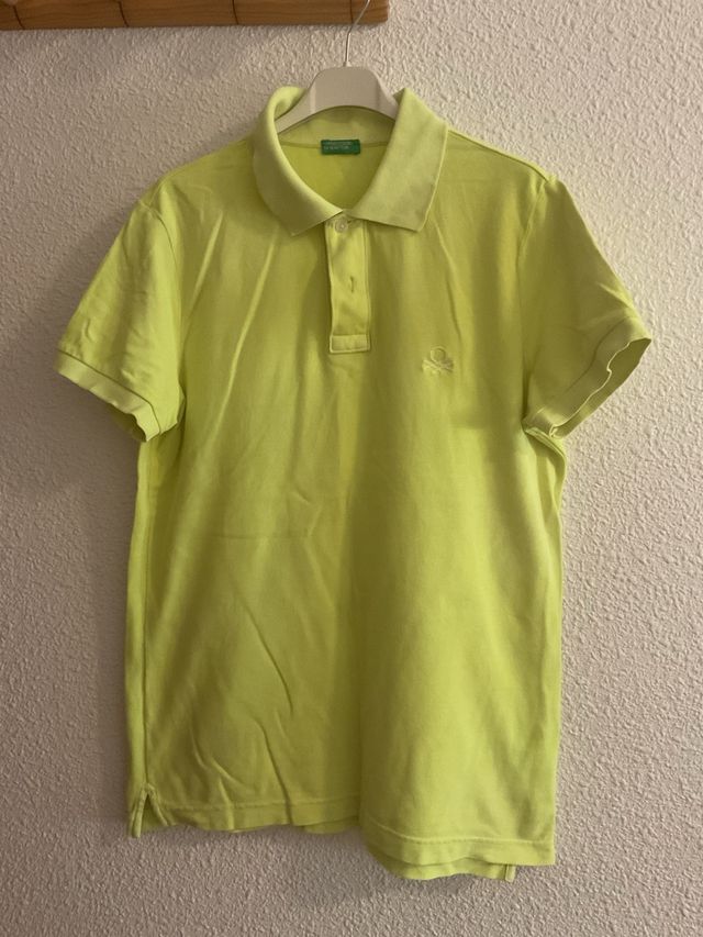 Polo Benetton Amarillo