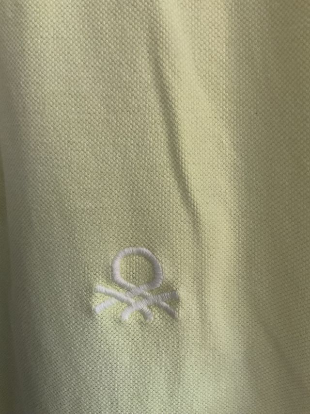 Polo Benetton Amarillo