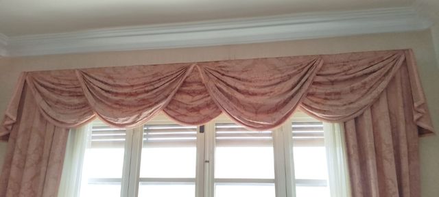 Conjunto cortinas tipo Swag - negociable