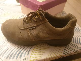 Zapato seguridad Mendi marrón