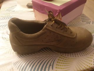 Zapato seguridad Mendi marrón