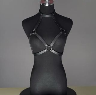 Cinturón cuero negro - Bralette
